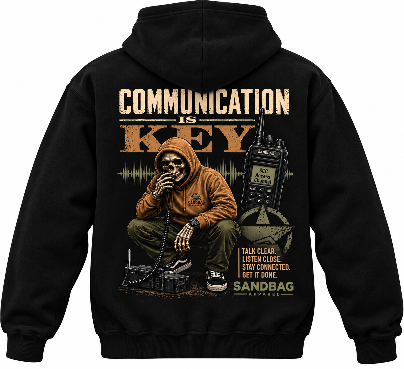 Communication Is Key Hoodie