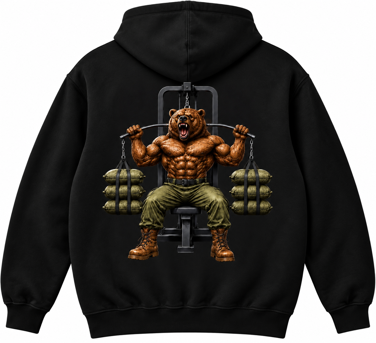 Pull Down Hoodie