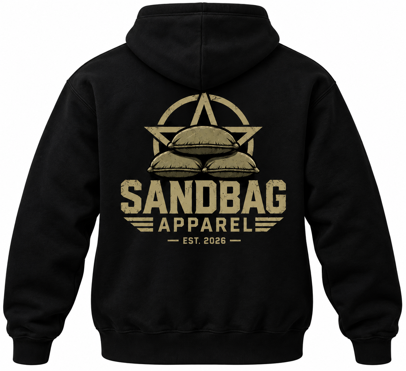 Sandbag Logo Hoodie